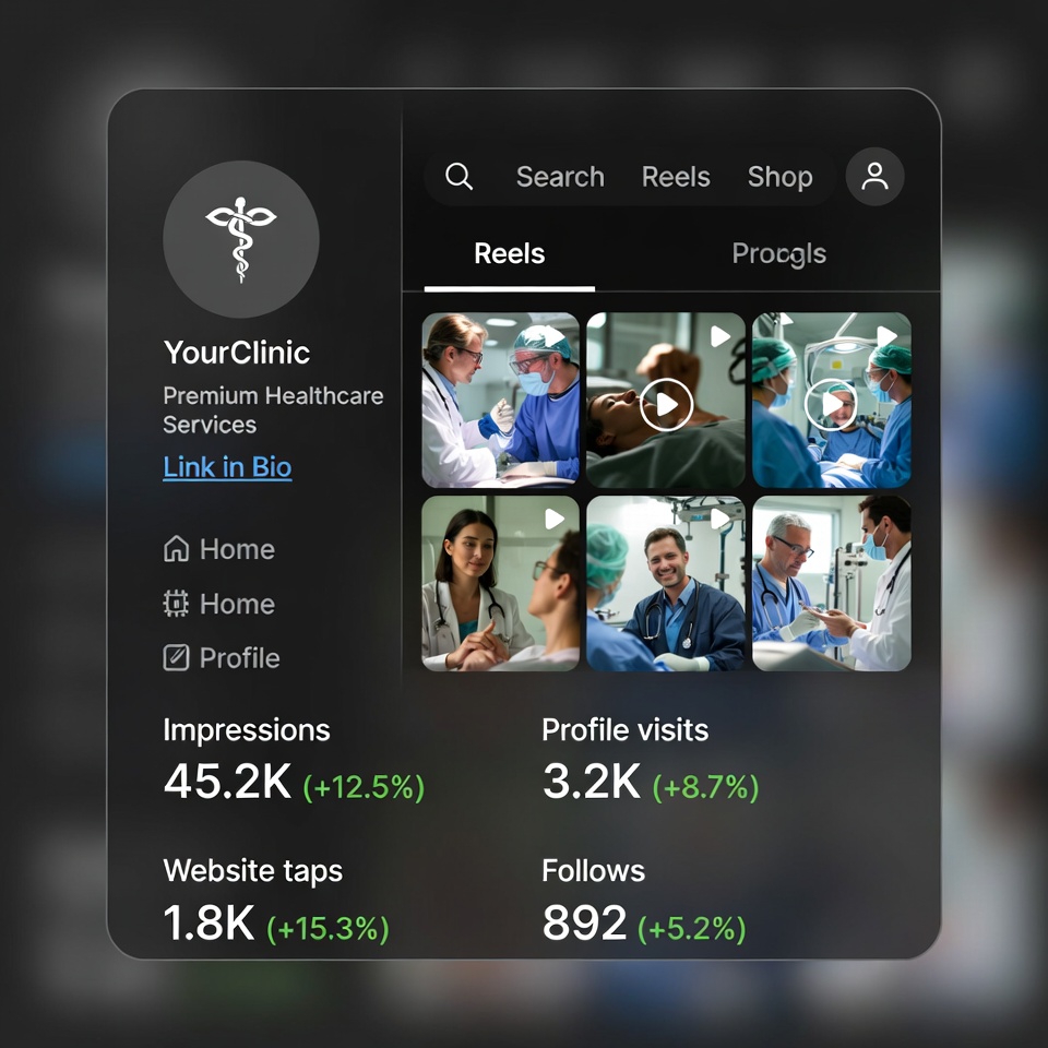 Clinic Instagram Growth